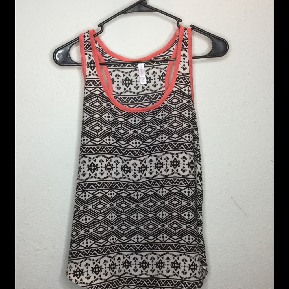 Xhileration Pattern Tank Top